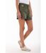 Short en denim taille haute BREE1-1