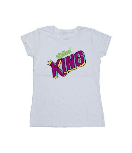Disney T-shirt en coton classique Le Roi Lion Femme/Ladies (Blanc) - UTBI25306