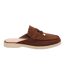 Womens/ladies Faux Suede Loafers Brown Where´s That From-1