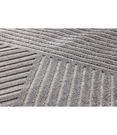 Tapis Déco Aron Solar 240x340cm Gris