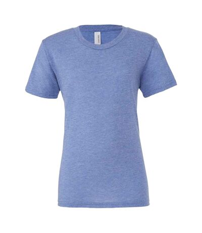 T-shirt manches courtes unisexe bleu Bella + Canvas Bella + Canvas