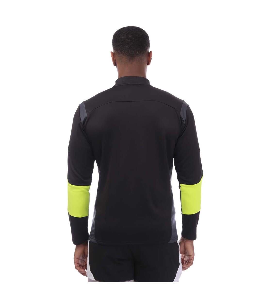 Mens King Pro Quarter Zip Top Black Puma-2