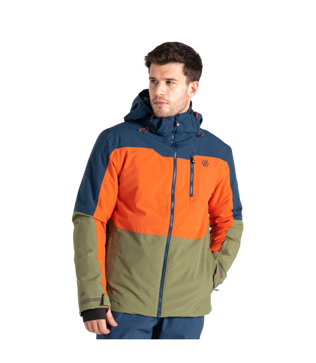 Blouson de ski edge homme denim sombre / rouille Dare 2B