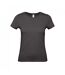 T-shirt #e150 Femme Noir Usé B&C-1