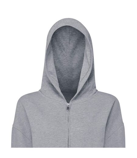 Veste À Capuche Femme Gris TriDri