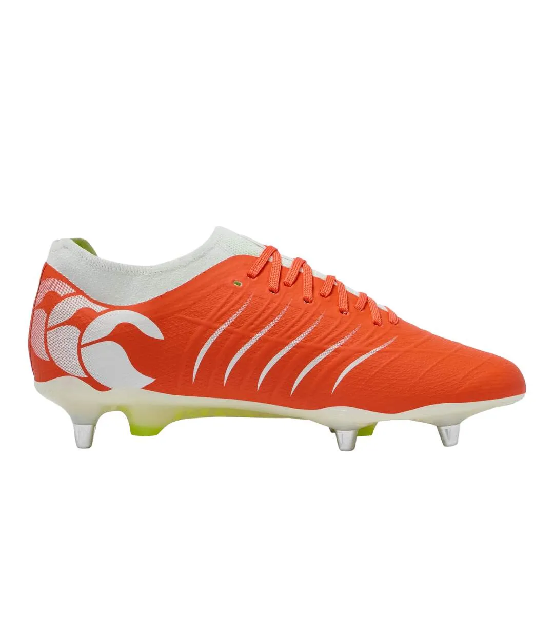 Mens Phoenix 2.0 Team Soft Ground Football Boots Orange White Canterbury-3