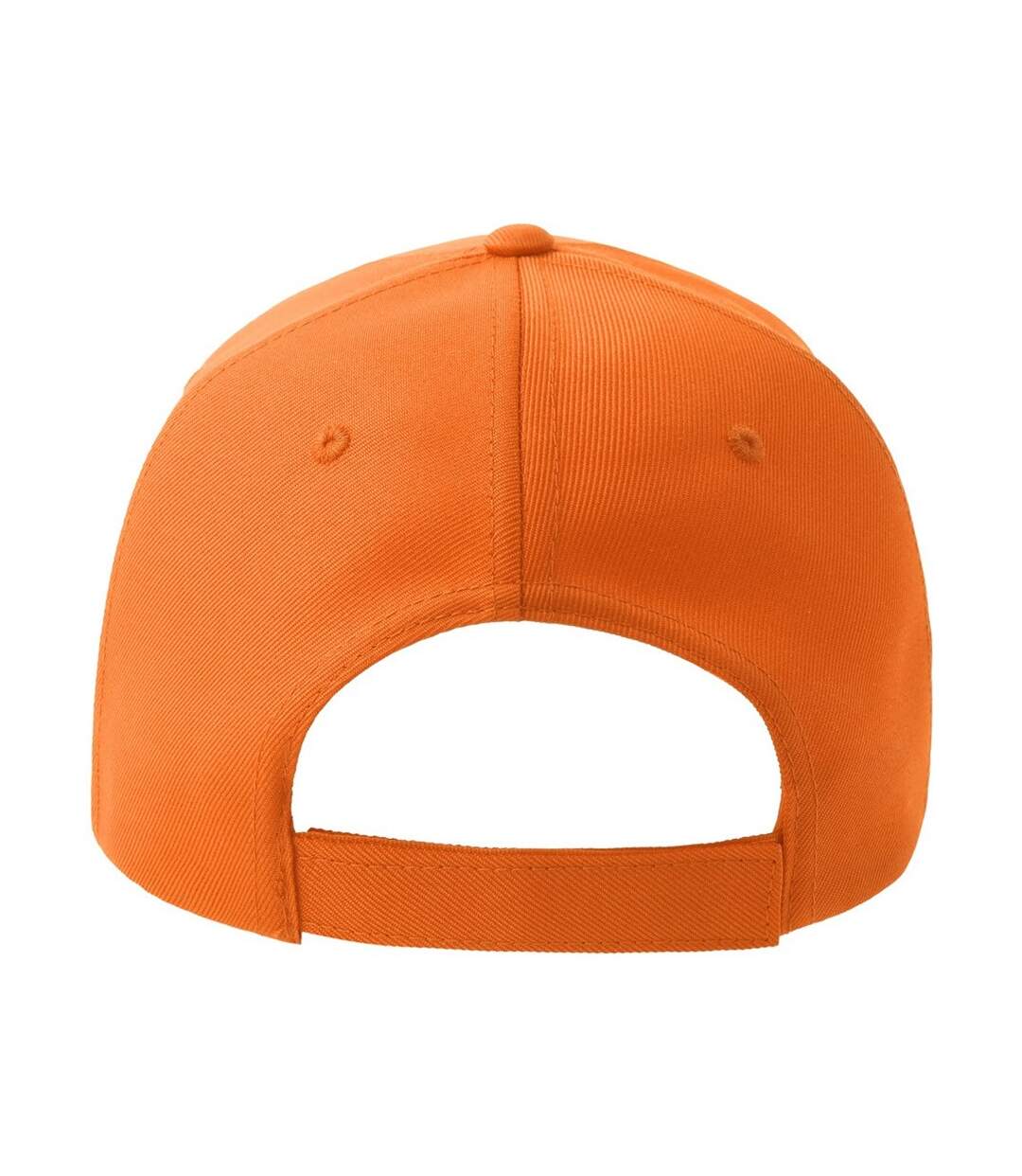 Casquette De Baseball Motif/style 5 Panneaux Recy Five Piping Adulte Orange Blanc Atlantis Headwear-2