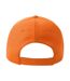 Casquette De Baseball Motif/style 5 Panneaux Recy Five Piping Adulte Orange Blanc Atlantis Headwear-2