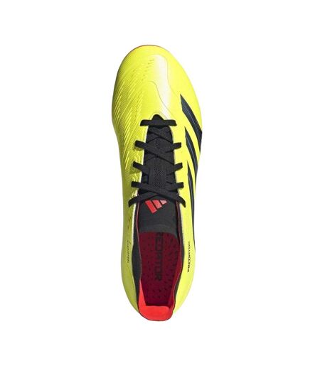 Mens Predator League Firm Ground Football Boots Yellow Black Red Adidas