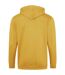 Mens full zip hoodie mustard Awdis