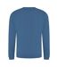 AWDis Just Hoods AWDis Unisex Crew Neck Plain Sweatshirt (280 GSM) (Airforce Blue) - UTRW2014