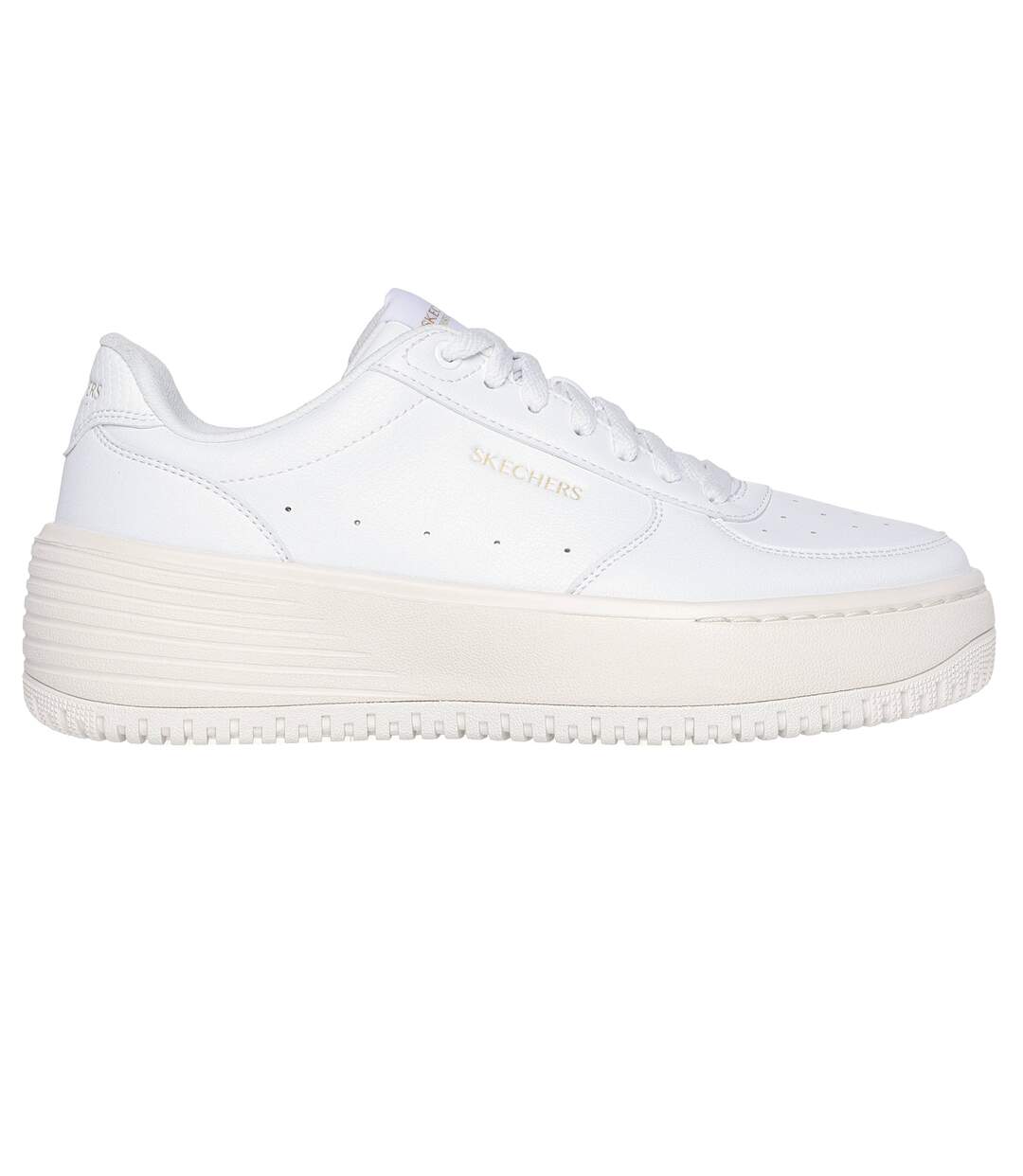 Womens/ladies Grand 92 Be Lifted Shoes White Natural Skechers-3