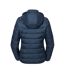 Russell Womens/Ladies Hooded Nano Padded Jacket (French Navy)