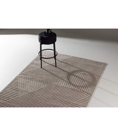 Tapis Déco Aron Solar 160x230cm Marron