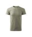 T-shirt Heavy New Homme Vert Militaire Malfini-1
