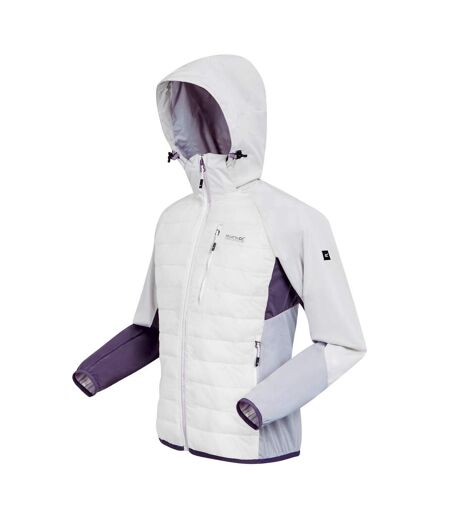 Veste hybride andreson pro femme blanc / violet coucher de soleil Regatta