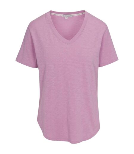 T-shirt Manches Courtes Femme Lilas PJ Salvage