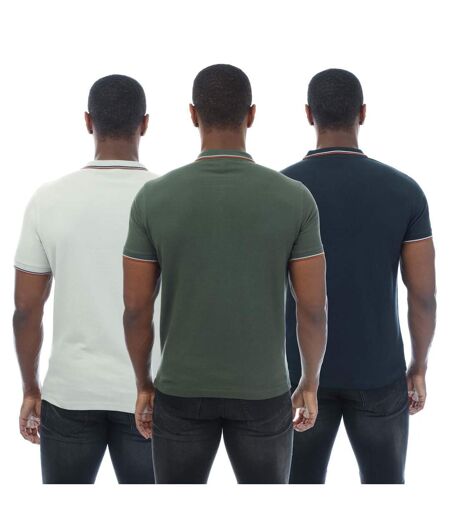 Polo Melports Homme Vert Vert Clair Bleu Duck And Cover