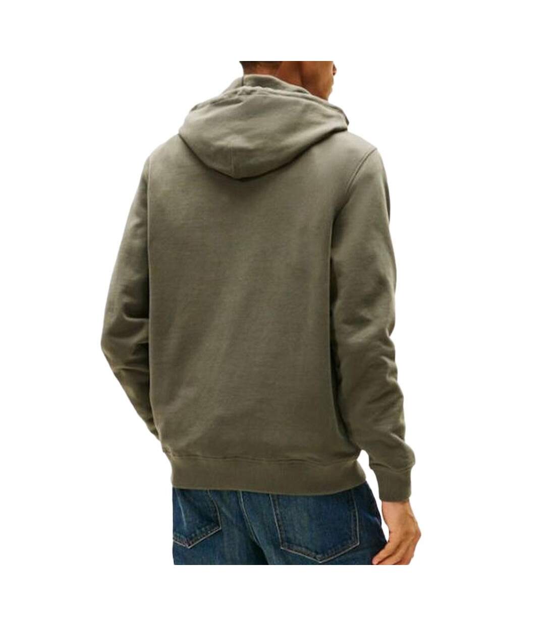 Sweat kaki homme tommy hilfiger dm0dm22113-2