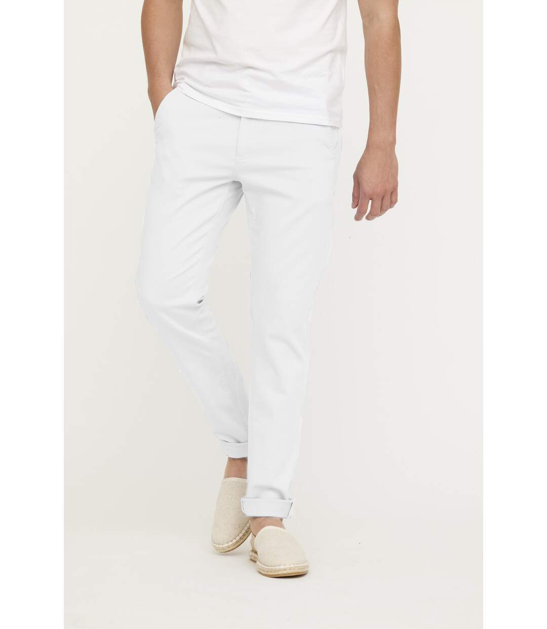 Pantalon coton slim NEILS