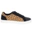 Mens Leopard Print Trainers Black Leopard Brave Soul-1