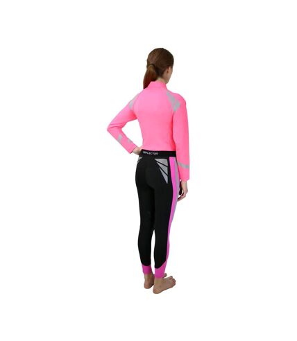 HyVIZ Womens/Ladies Base Layer Top (Pink) - UTBZ4587