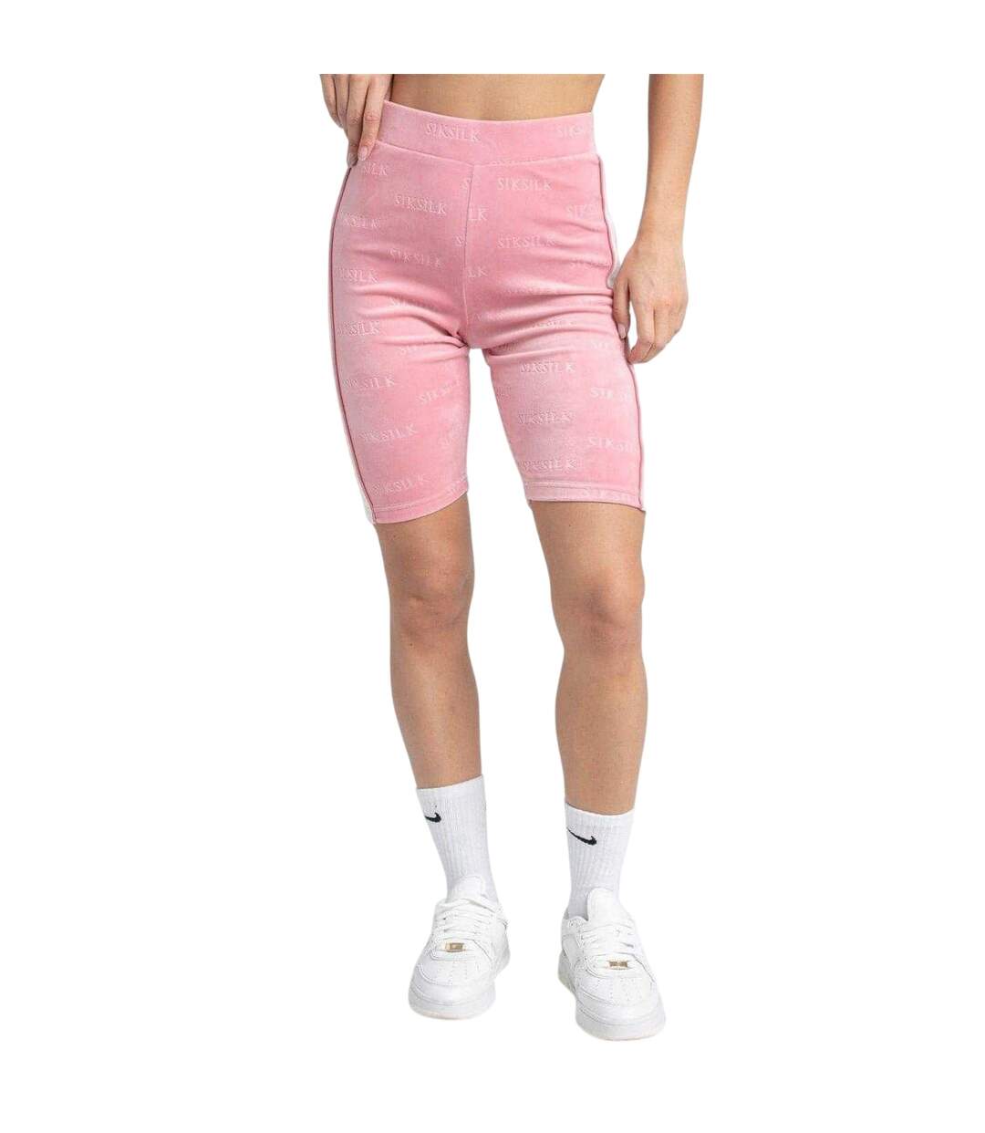 Cuissard De Cyclisme Femme Rose SikSilk-2
