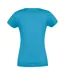 Womens/ladies Imperial T-shirt Aqua SOLS-2