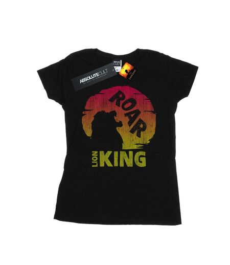 Disney - T-shirt THE LION KING MOVIE ROAR - Femme (Noir) - UTBI25159