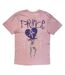 T-shirt Motif/style Guitare Sign Of The Times Adulte Rose Prince-2