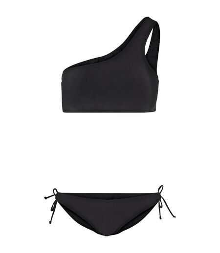 Womens/ladies Asymmetric Bikini Black Urban Classics