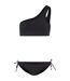 Womens/ladies Asymmetric Bikini Black Urban Classics-1