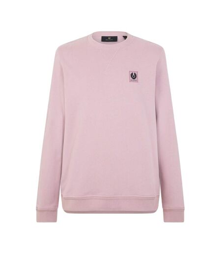 Sweat Motif/style Logo Brodé Homme Vieux Rose Belstaff