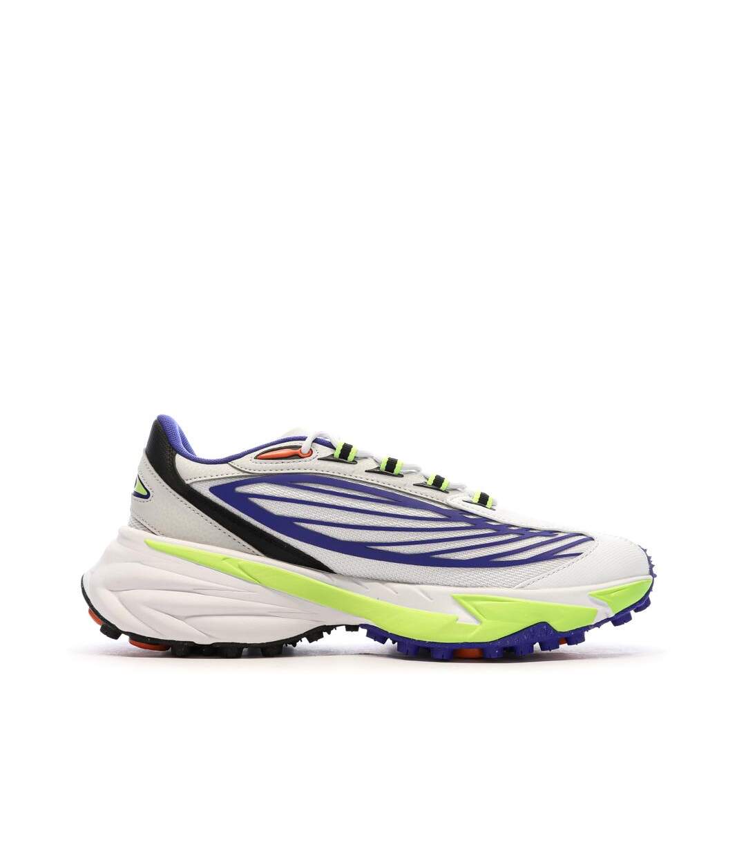 Baskets blanches/bleu/orange homme puma spirex-2