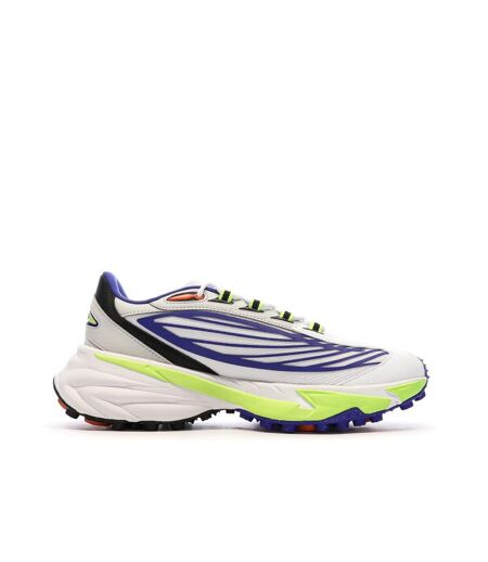 Baskets blanches/bleu/orange homme puma spirex