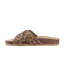Sandales À Sangles Croisées Motif/style Léopard Annie Tigg Femme Marron Clair Léopard Rocket Dog-3