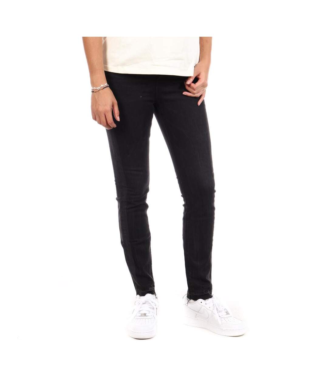 Jean slim noir femme lee cooper janet-1