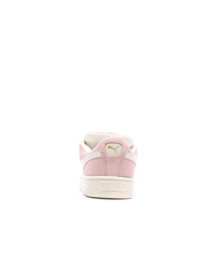 Baskets roses/mauves femme puma suede xl