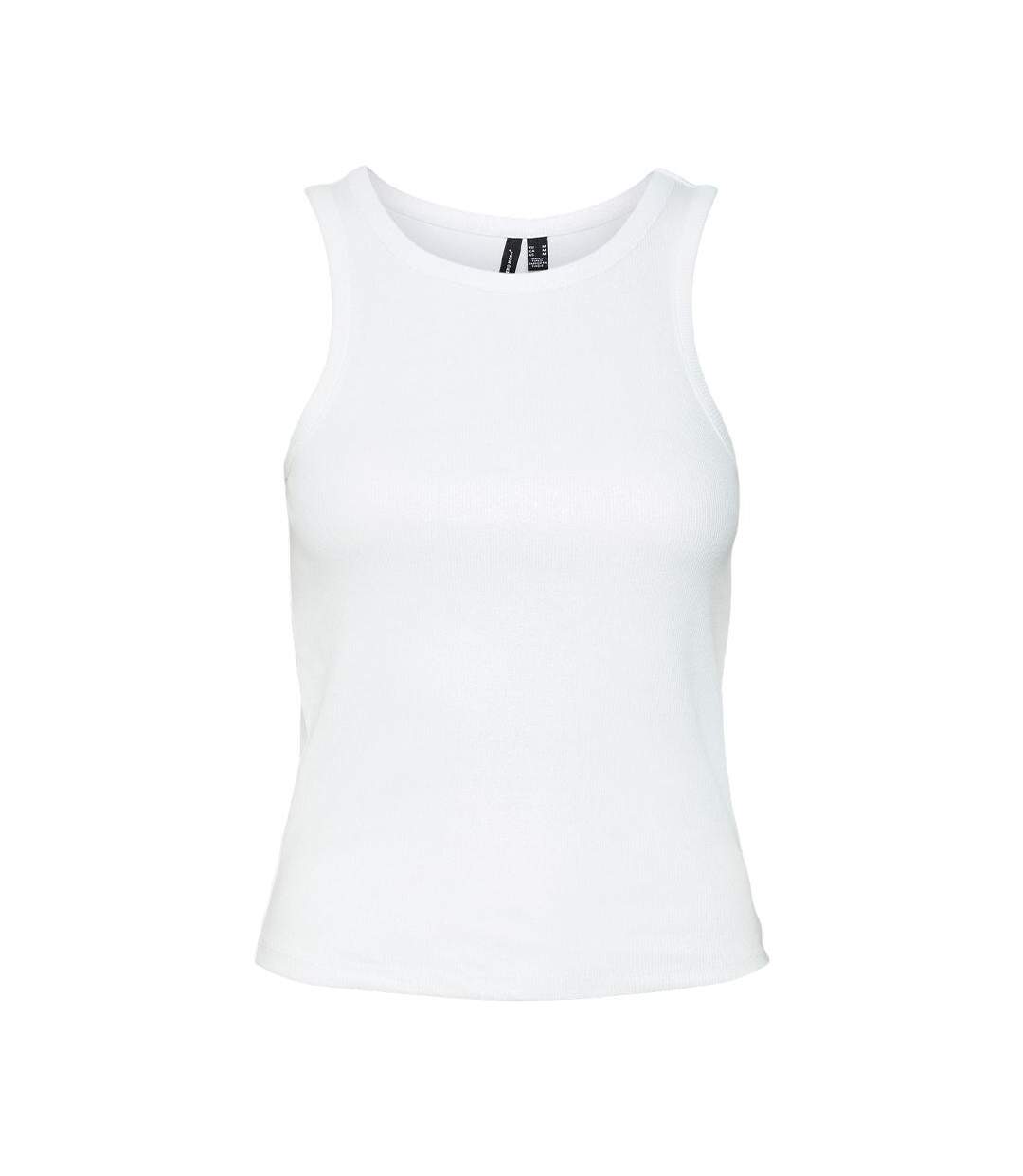 Débardeur blanc femme vero moda isa-1