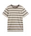 Mens Original Contrast Striped T-shirt Green Levis-2