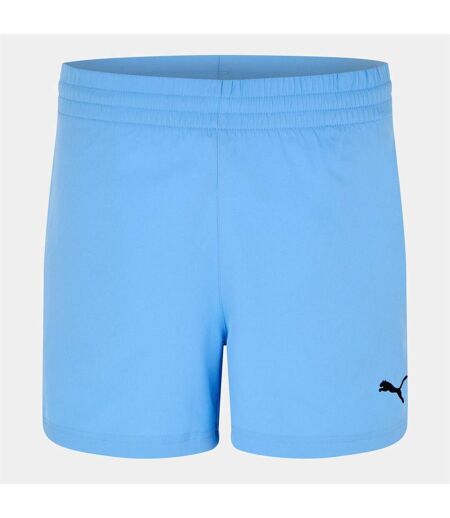 Mens Essential Woven Tracksuit Bottoms Light Blue Puma