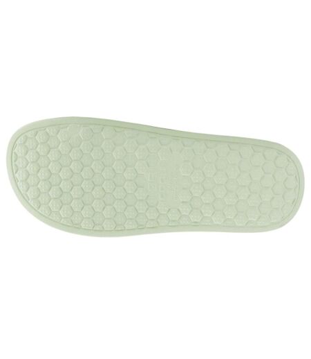 Claquettes Tora Femme Vert Coqui