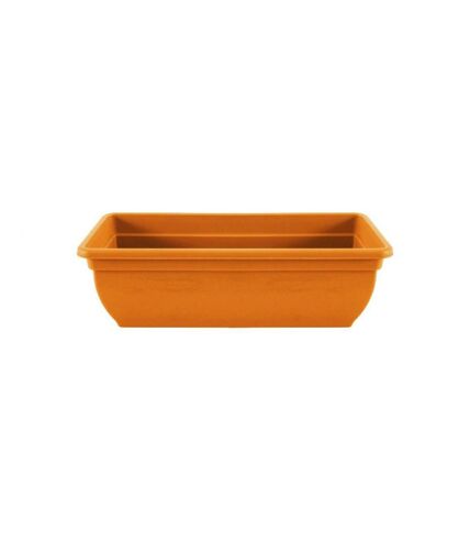 Rectangular trough planter 16cm x 21.5cm x 46cm terracotta Winchester