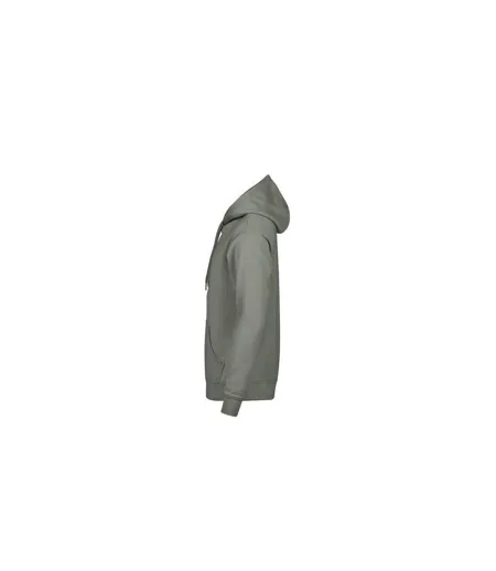 Mens Hooded Cotton Blend Sweatshirt Sage Tee Jays