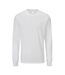 T-shirt Manches Longues Essential Adulte Blanc Mantis-1