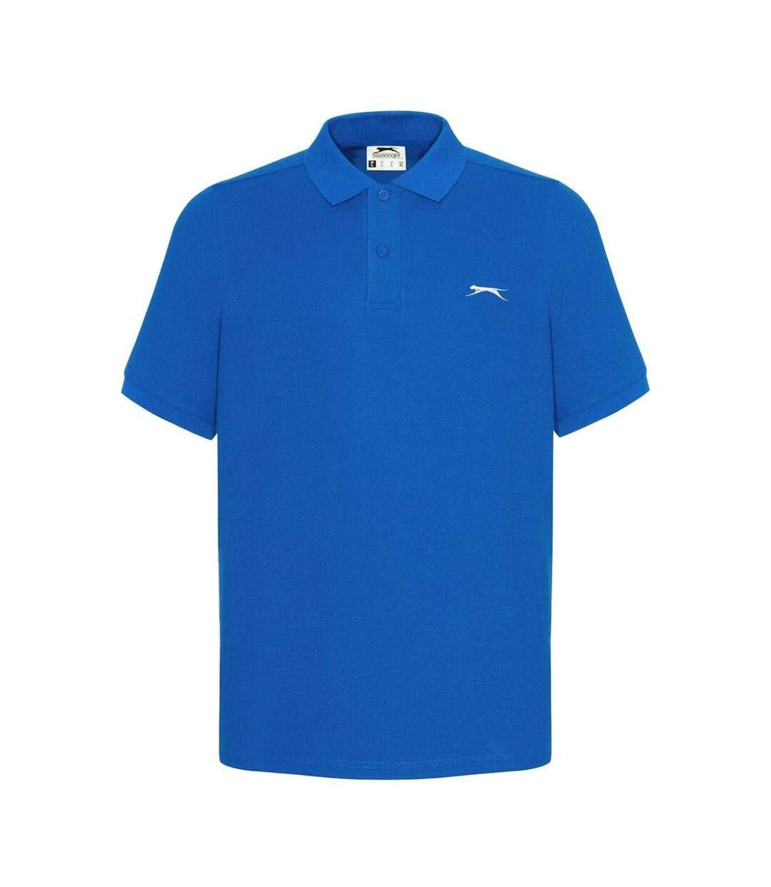 Polo Motif/style Logo Brodé Homme Bleu Roi Slazenger-2