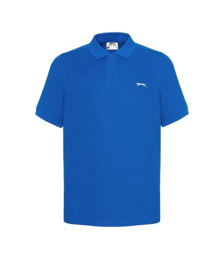 Polo Motif/style Logo Brodé Homme Bleu Roi Slazenger