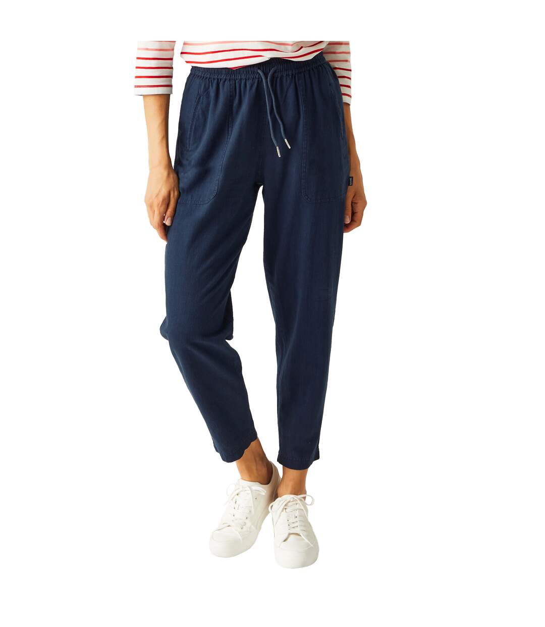 Pantalon Corso Femme Bleu Marine Regatta-1