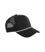 Casquette Trucker Ajustable Motif/style Corde Décorative Noir Blanc Beechfield-1