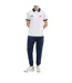 Polo Lessepsia Homme Blanc Bleu Marine Ellesse-1